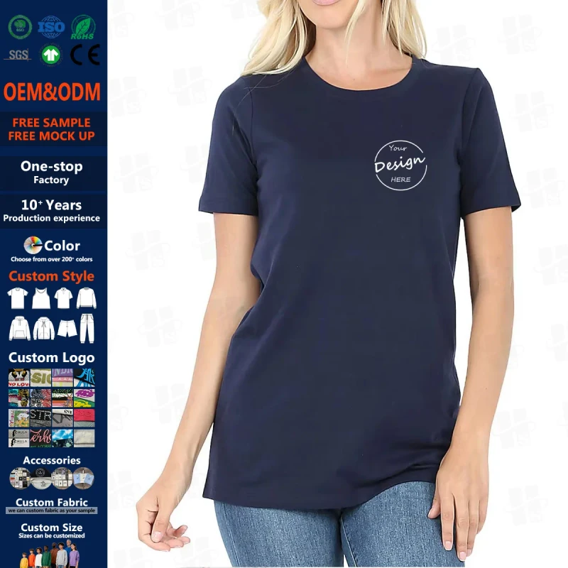 Custom-Summer-Breathable-Soft-Cotton-Womens-T-shirts-Graphic-Women-Soft-Slim-Fit-T-Shirt-with-Custom-Printing-Logo