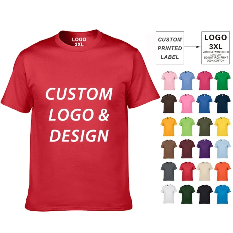 Custom-T-shirt-Custom-Logo-Printing-Tshirt-for-Men-Round-Neck-Blank-Short-Sleeve-100-Cotton-Plain-Men-T-Shirt-2