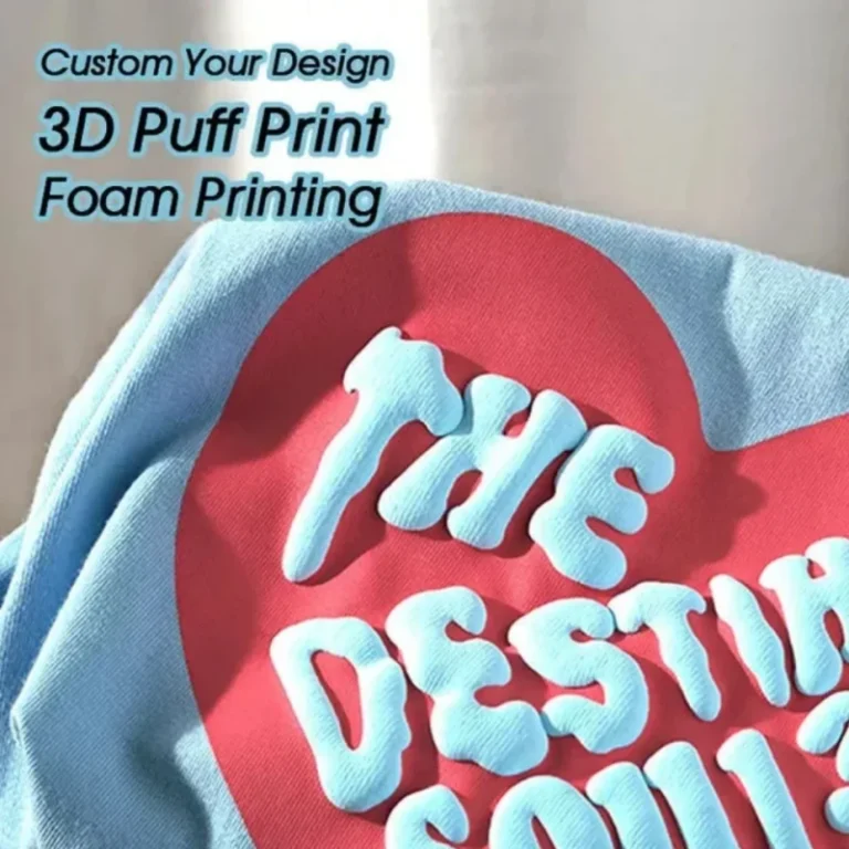 Custom-Tshirt-3D-Puff-Printed-220g-Breathable-Eco-Friendly-100-Cotton-Tshirt-Blank-Short-Sleeve-Regular-Fit-T-Shirt-for-Men