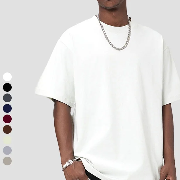 Custom-Tshirt-Durable-Body-Fit-T-shirt-Casual-Own-Design-Mens-Cotton-T-shirt