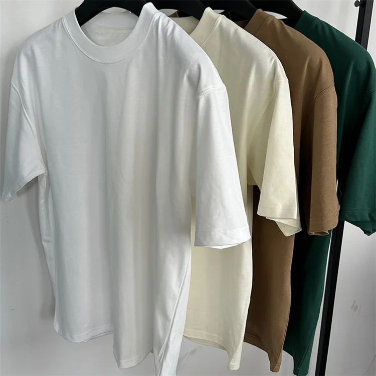 Custom-Workout-Gym-T-Shirt-Casual-Cotton-Plain-Solid-Color-Oversize-Crew-Neck-Breathable-Mens-T-Shirts