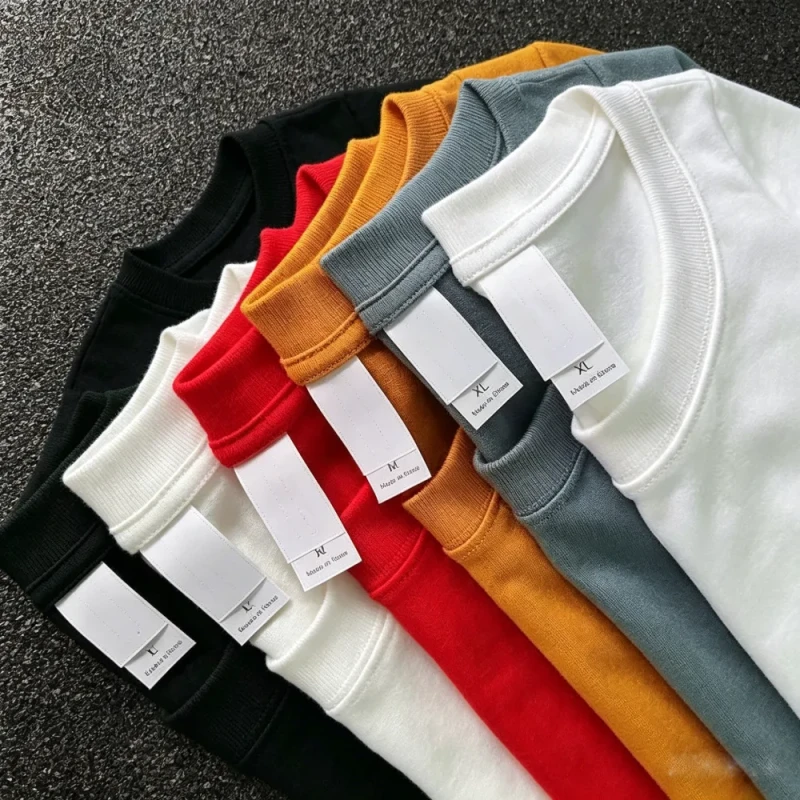 Custom-Your-Design-T-Shirts-With-Logo-95-Cotton-5-Spandex-Soft-Short-Sleeve-Unisex-Short-Sleeve-T-Shirts-With-Screen-Printing