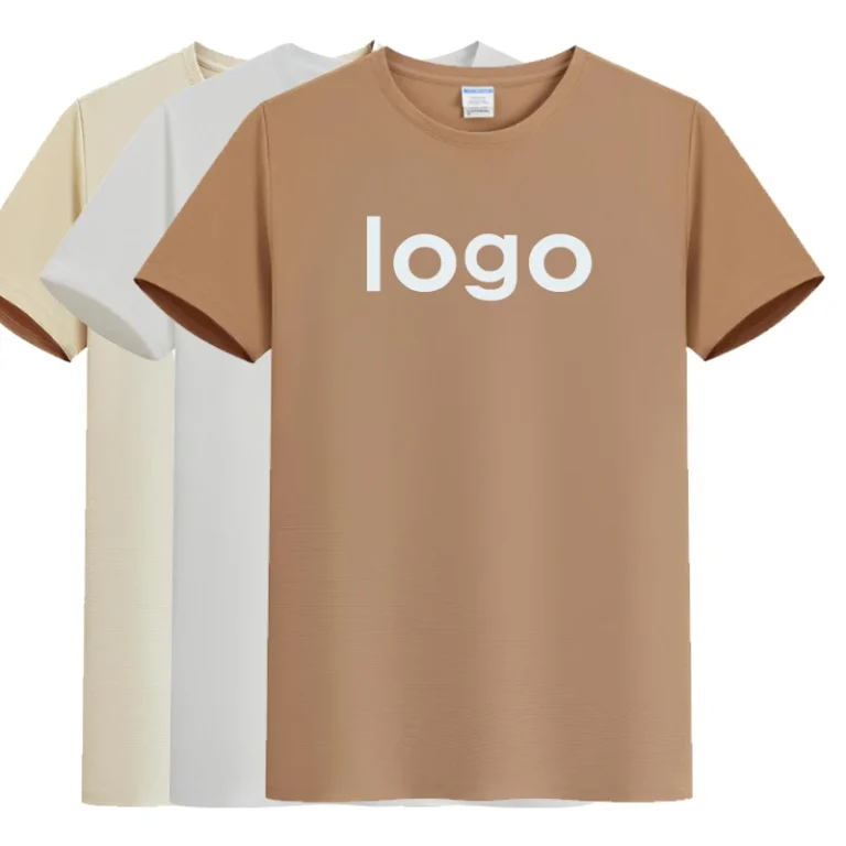 Custom-logo-Casual-Solid-Color-Round-Neck-Mens-Short-Sleeve-T-Shirts-Screen-Printing-t-Shirts-Mens-T-shirts
