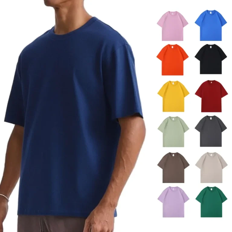 Custom-logo-Mens-T-shirt-Crew-Neck-Blank-100-cotton-Tshirts-Oversized-T-Shirt-for-Men-Customized-Printing-logo