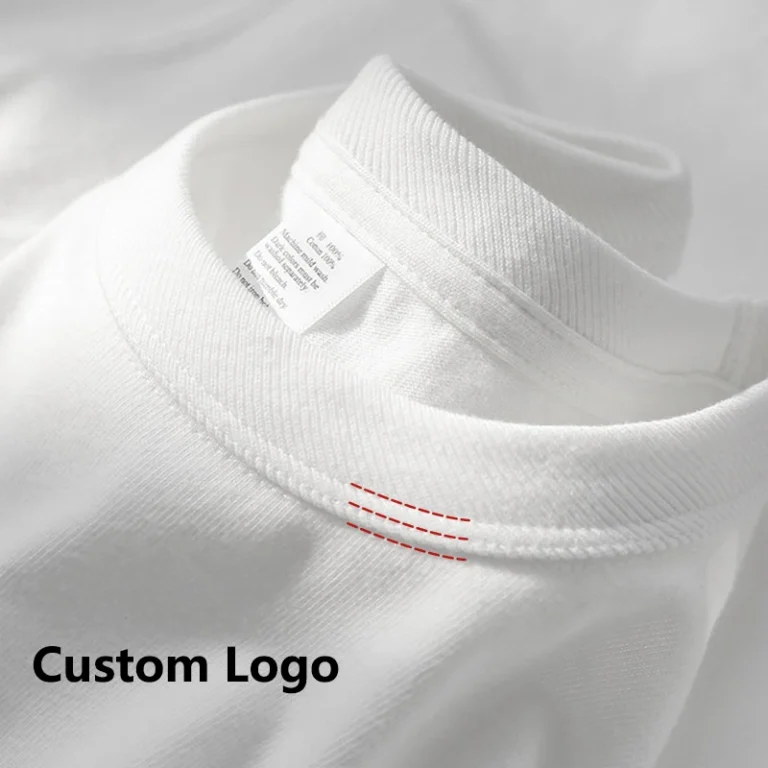 Custom-logo-T-shirt-240gsm100-Cotton-Round-Neck-Oversized-Oversized-Shoulder-Outdoor-Casual-T-shirt