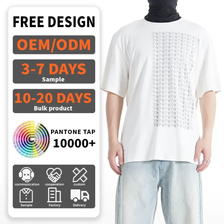Custom-logo-Woven-Tag-100-Cotton-Oversized-Tshirt-Plain-Embroidery-Puff-Print-Blank-Cotton-t-Shirt-for-Men