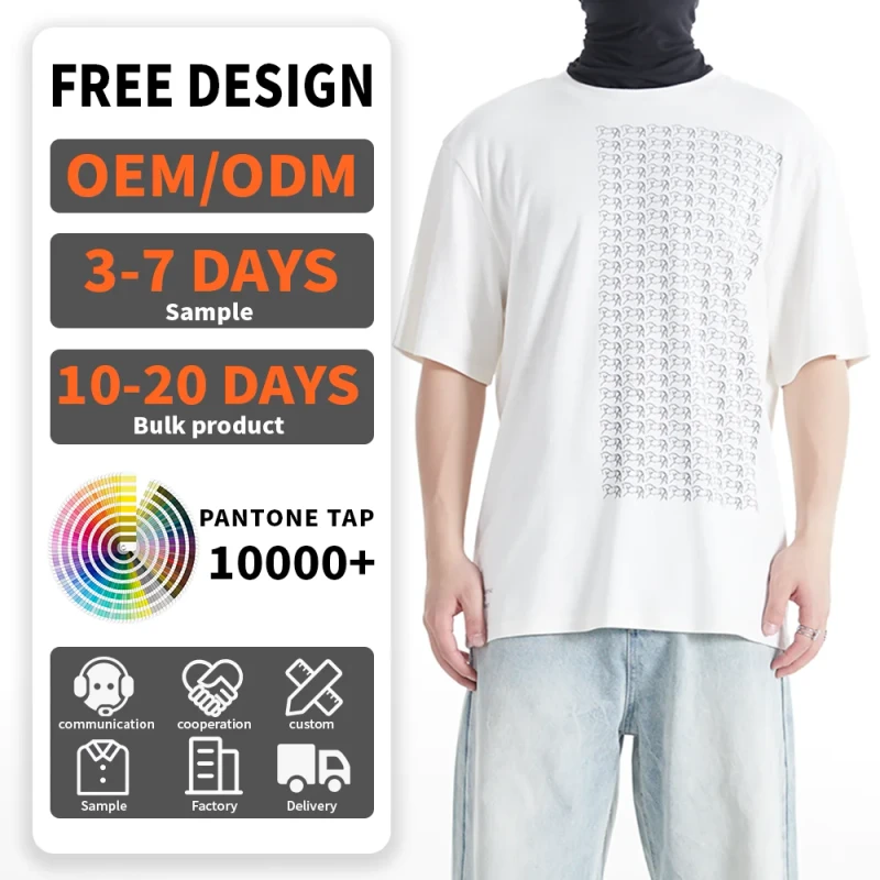 Custom-logo-Woven-Tag-100-Cotton-Oversized-Tshirt-Plain-Embroidery-Puff-Print-Blank-Cotton-t-Shirt-for-Men