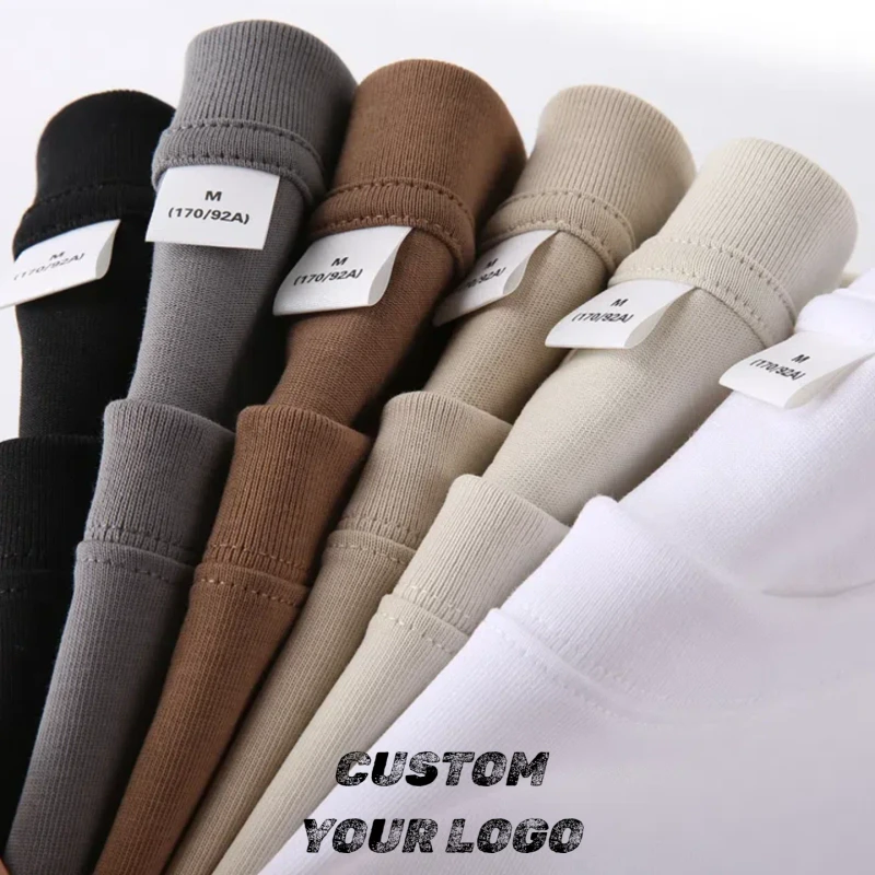 Custom-t-Shirt-High-Quality-Oversized-T-shirt-260gsm-100-Cotton-Drop-Shoulder-T-shirts-Heavyweight-Tshirts-Brand-T-shirts