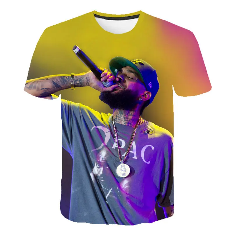 Customised-Sustainable-Printed-T-shirts-Nipsey-Hussle-High-Quality-3d-Men-Hip-Pop-Short-Sleeve-Muscle-Tee