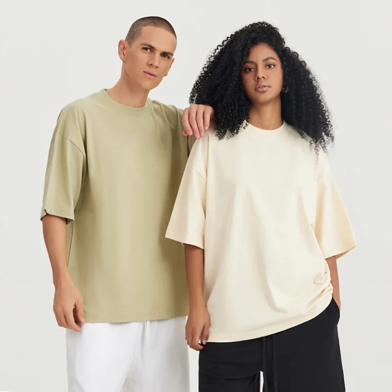 Customizable-Blank-Graphic-T-Shirt-Mens-Unisex-100-Cotton-Knitted-Oversized-Retro-Style-Digital-Print