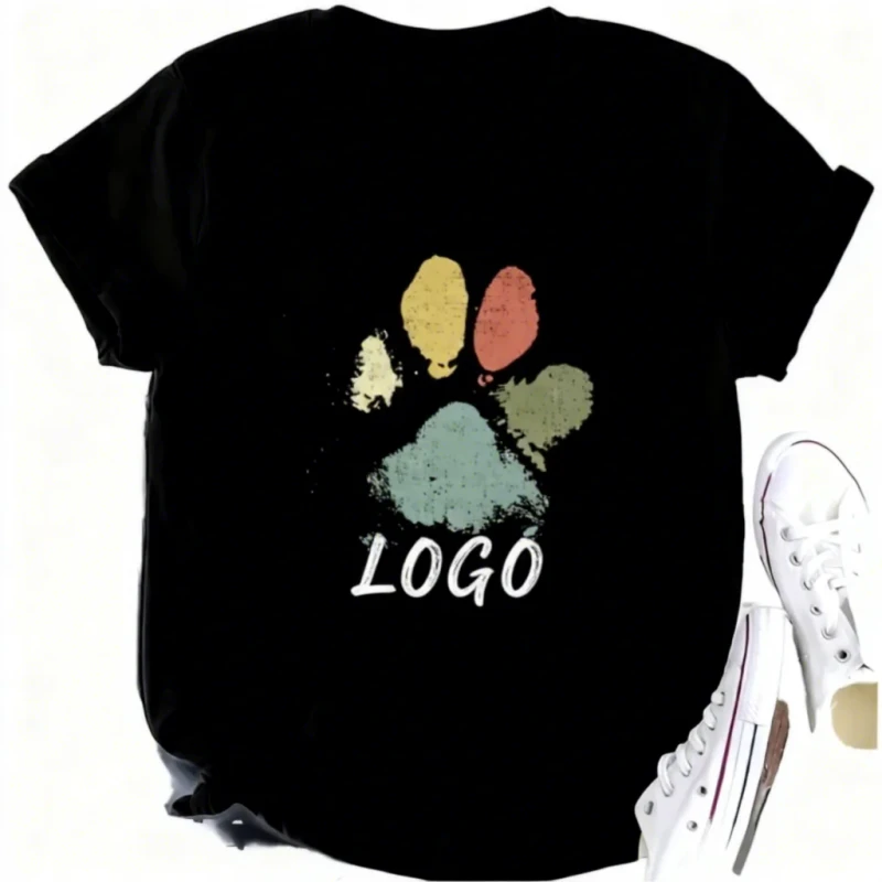 Customizable-Bulk-T-Shirt-Printing-Plain-Oversized-Tee-Shirt-High-Grade-Fabric-Custom-Women-T-Shirt