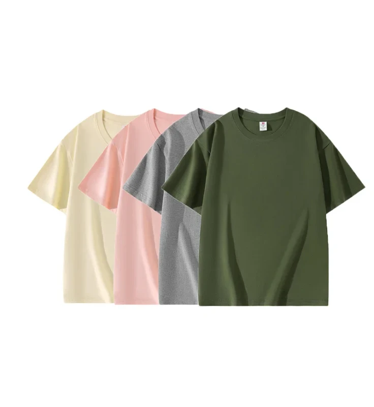 Customizable-Logo-Cotton-Blank-T-Shirt-Casual-Sport-T-Shirt-Women-Men-Boys-Plain-Tee-Shirts