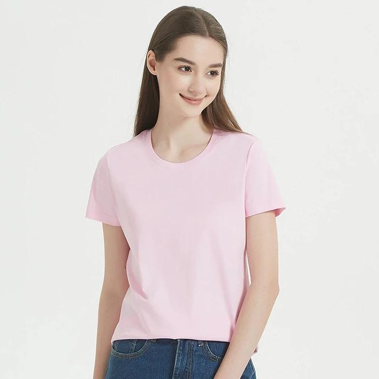 Customize-Blank-Cotton-Plain-T-shirts-Custom-Print-t-Shirt-Women