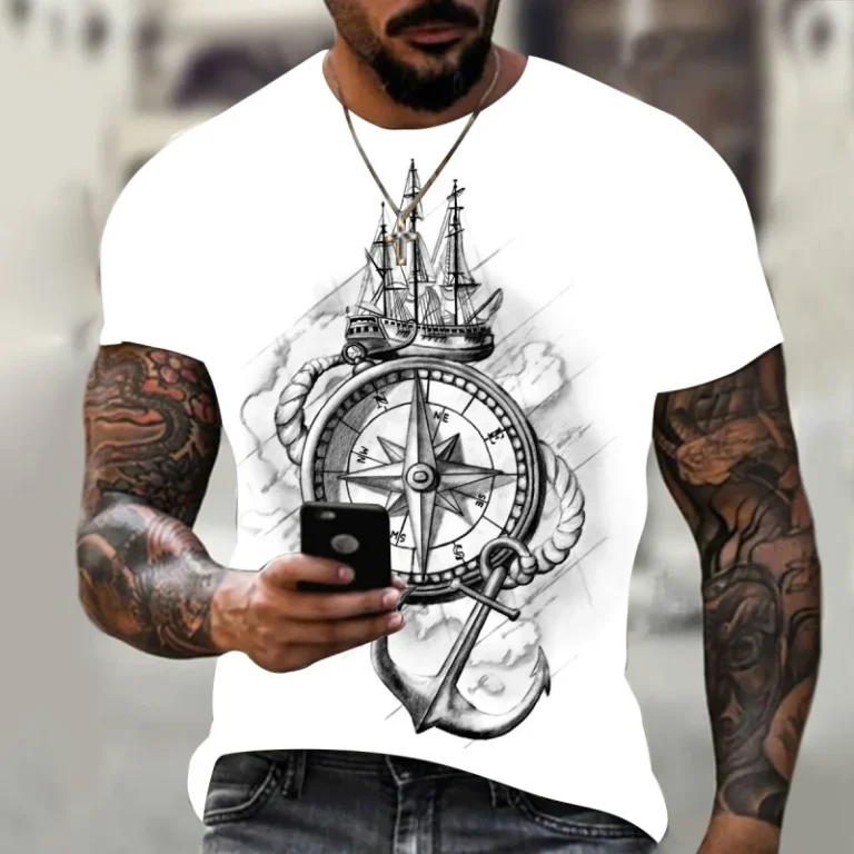 Customize-Simple-Line-Art-Print-Digital-Print-T-Shirt-for-Men-Polyester-Sports-Sublimation-Printing