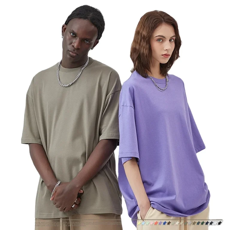 Customize-Unisex-Oversized-Knitted-Cotton-T-Shirt-for-Men-Women-100-Premium-Cotton-Jersey-Printing-Embroidery-Breathable