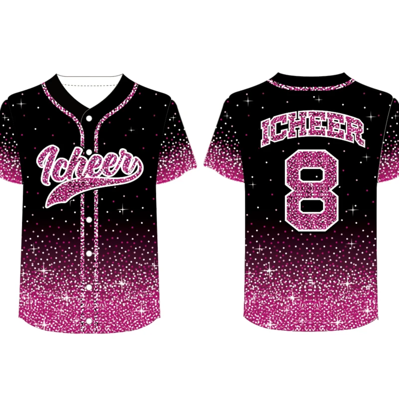 Customize-Yellow-Baseball-Shirt-Black-Stitched-V-Neck-Blank-Sublimation-Baseball-Cheerleading-Jersey