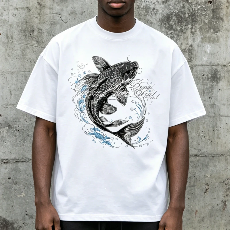 Customized-280gsm-High-GSM-T-Shirt-Men-100-Cotton-Screen-Print-Heavy-Weight-Plain-Blank-Oversized-Boxy-Fit-Streetwear-Tee-OEM