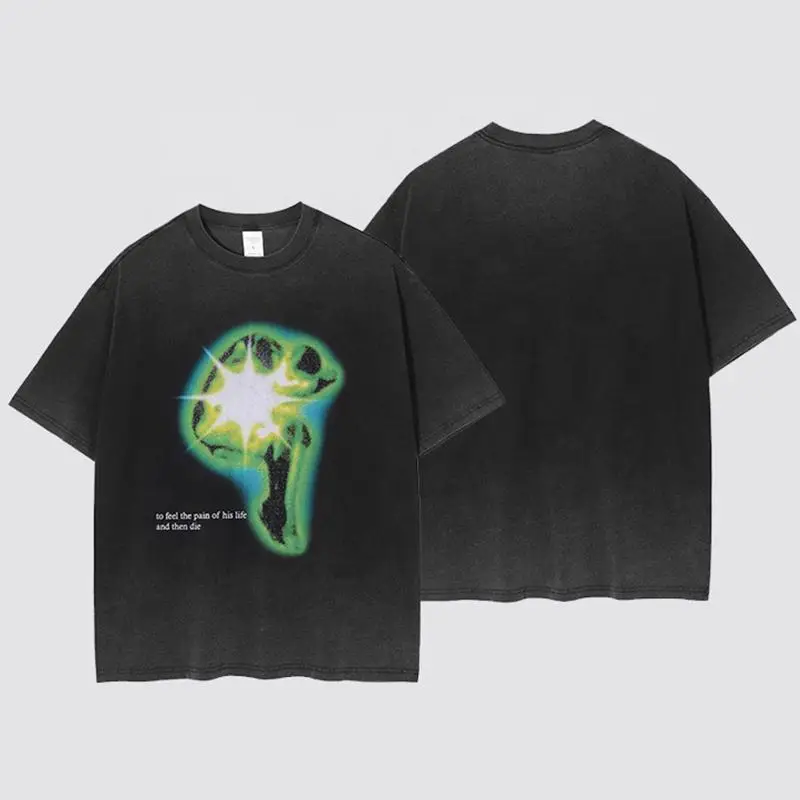 Customized-DTG-Printed-Oversized-T-shirt-for-Men-Washable-Puff-Printed-Casual-Short-Sleeve-Design-Letter-Pattern-for-Summer