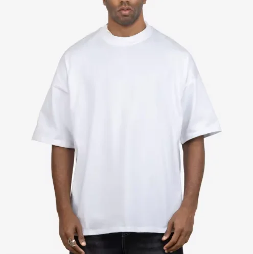 Customized-High-quality-100-Organic-Cotton-Mens-T-shirts-Digital-Print-Solid-Casual-Style-Regular-Fit-O-Neck-Quick-Dry-300g