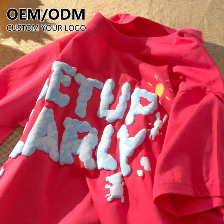 Customized-Logo-3D-Puff-Print-Silicone-Blank-Plain-Oversized-Cozy-Mens-Cotton-T-Shirts