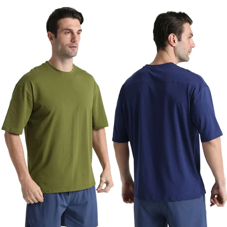 Customized-Mens-Soft-Crew-Neck-Polyester-Spandex-T-Shirt-Tee