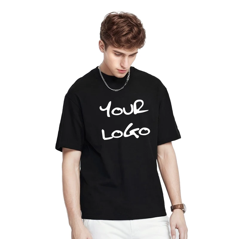 Customized-Printed-Picture-T-shirt-Printed-logo-100-Cotton-T-shirt-Mens-T-shirt-Casual-Unisex