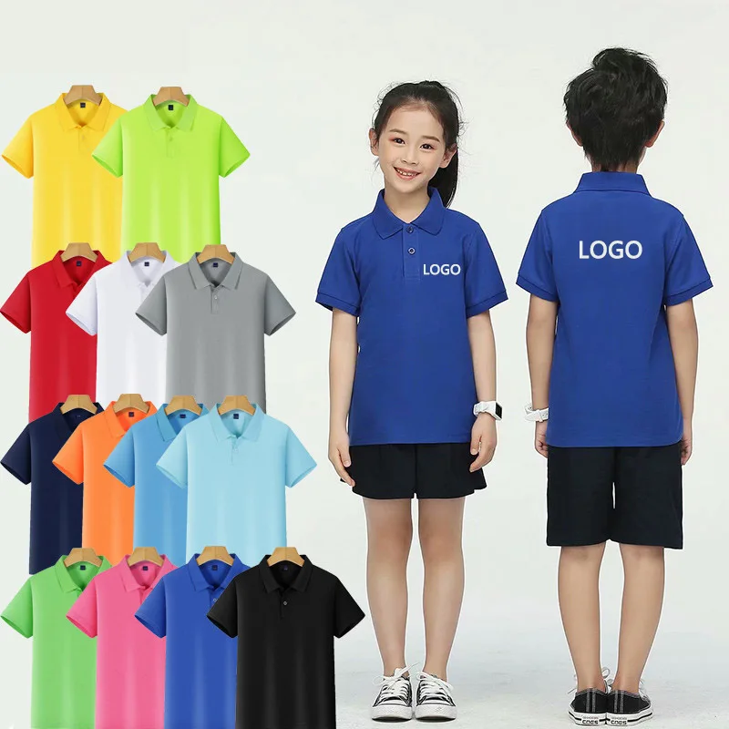 Customized-Your-Own-Design-Knitted-Collar-Navy-Blue-Polo-Shirts-Uniform-Golf-Polo-Shirts-Children