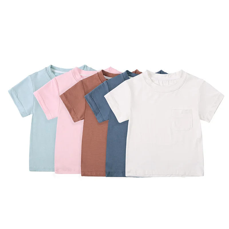 Customized-logo-Baby-Oversized-T-shirts-Print-Short-Sleeve-Casual-Children-Unisex-Top-Shirt-Breathable-Toddler-Tees-with-Pocket