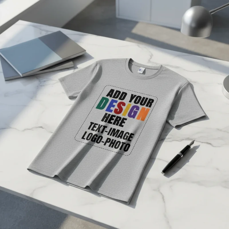 Customized-logo-Polyester-Cotton-Men-T-shirt-Solid-Color-Plus-Size-Tshirt-Sports-Parent-child-Printing-Embroidery-Custom-T-shirt