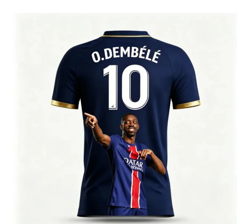 Dembele-Style-Summer-3D-Printed-Family-Clothing-Football-Jersey-T-shirt-Quick-drying-and-Breathable-Suitable-for-Outdoor-Wear