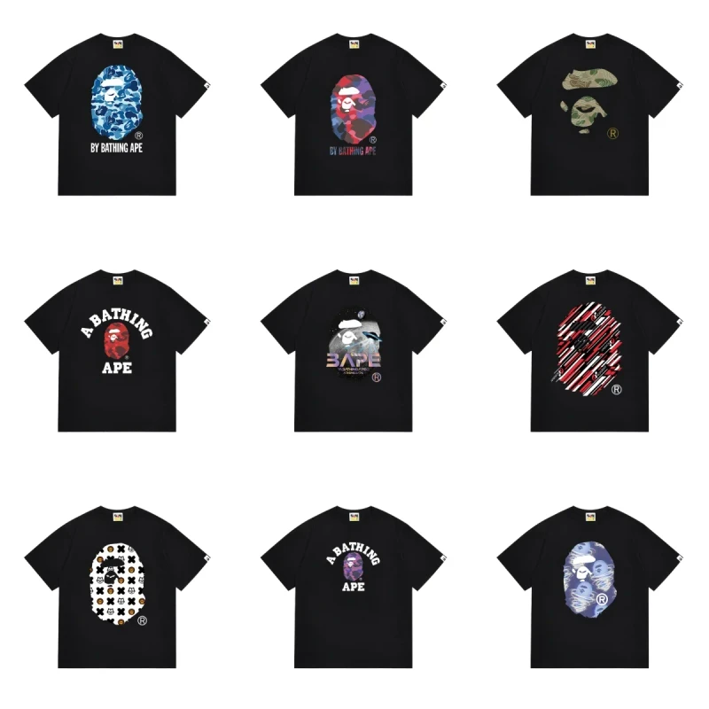 Designer-T-Shirts-for-Men-Loose-Printed-Graphic-on-100-Cotton-Streetwear-Casual-Animal-Patterned-T-Shirt