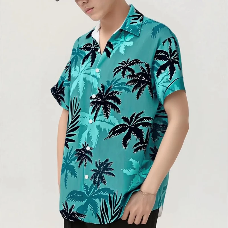 Digital-printing-high-quality-mens-summer-T-shirt-quick-drying-short-sleeved-printed-fabric