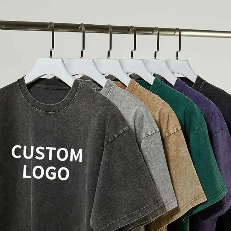 Distressed-Luxury-100-Cotton-T-Shirt-Blank-Vintage-Logo-Custom-Faded-Oversized-Stone-Acid-Washed-T-Shirt-for-Men