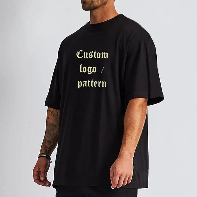 Drop-Shoulder-DTG-Streetwear-Heavyweight-T-Shirt-100-Cotton-Vintage-Graphic-Oversized-T-Shirt-Custom-T-Shirt