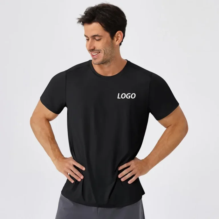 Dry-Fit-Athletic-Running-Gym-T-shirt-With-logo-Gym-Nylon-Fitness-t-Shirts-for-Men-Stylish-Tee-Shirt-Sport-Camisetas-Deportivas