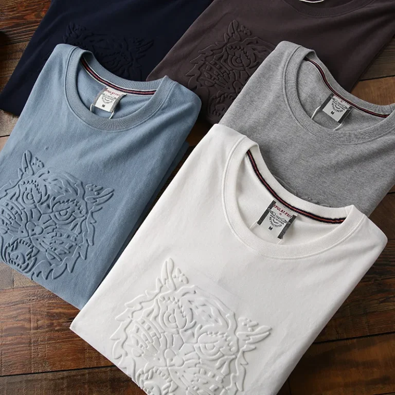 Embossed-T-Shirt-Custom-Manufacturer-100-Cotton-Unisex-3D-Embossed-Printing
