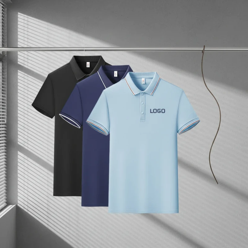 Embroidery-Customized-Design-100-Cotton-Polo-Shirt-Uniform-Adult-Kid-Golf-Polo-T-shirt-Business-Work-Men-Polo-Shirts