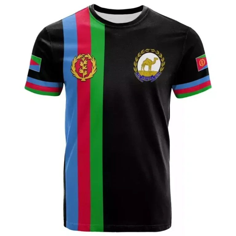 Eritrean-Flag-Oversized-Tshirt-T-Shirts-Mens-Plain-T-shirts-Crewneck-Custom-Eritrea-Printing-Unisex-Short-Sleeve