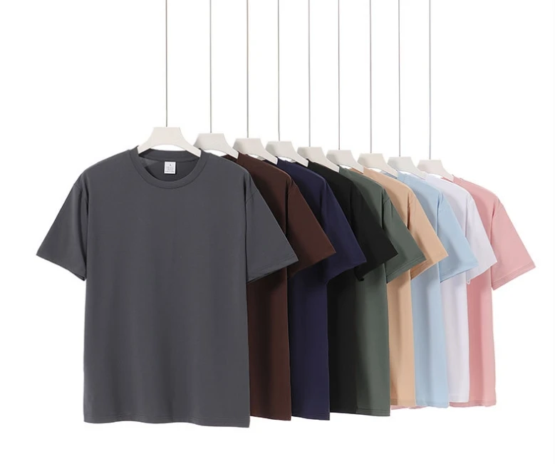 European-Quick-Drying-Short-Sleeve-T-Shirt-for-Men-Women-Casual-Breathable-Polyester-Elastic-Neck-Short-Design