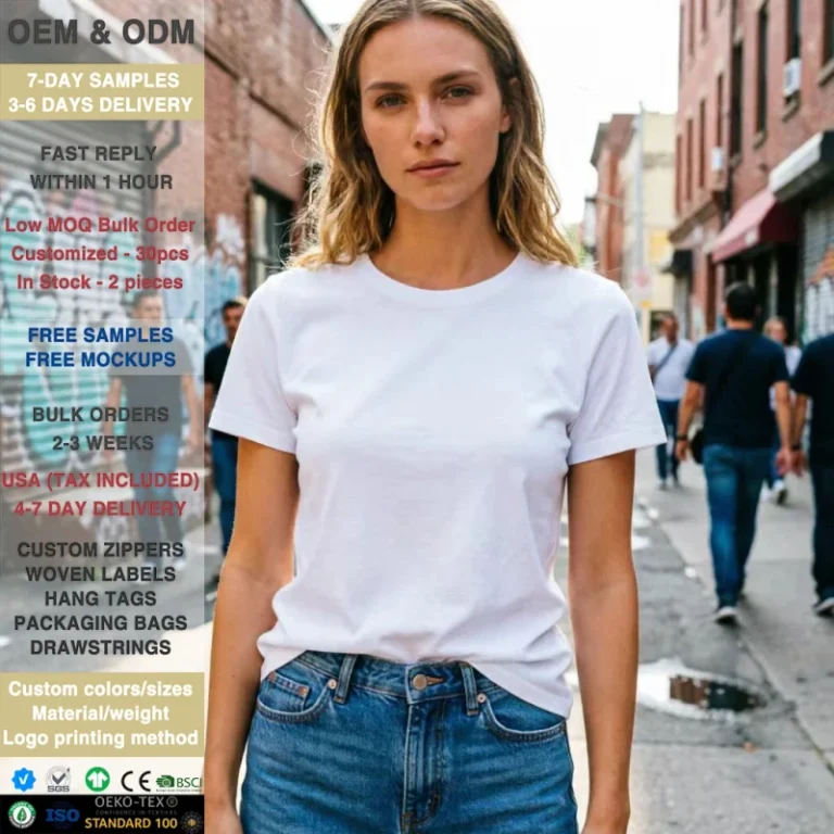 Factory-Custom-Print-Logo-T-shirt-100-Cotton-Blank-Short-Sleeve-Plain-Breathable-Casual-Women-Boxy-Fit-T-shirt-D292