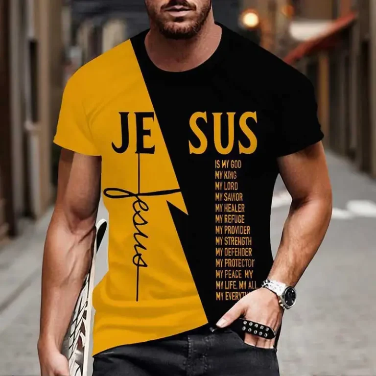 Factory-Heat-Transfer-Printed-Mens-Loose-Fit-Wrinkle-Resistant-Short-Sleeve-T-Shirt-Summer-Polyester