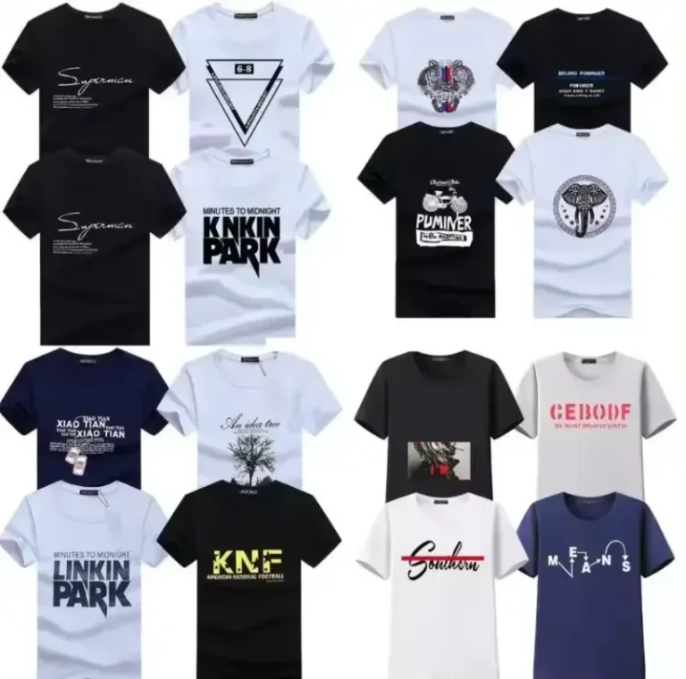 Factory-direct-sales-of-short-sleeved-round-neck-shirts-tall-mens-stock-t-shirts-white-t-shirts