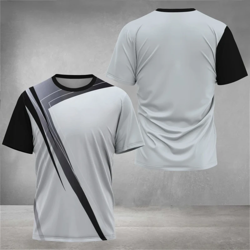 Fashion-Boutique-Sports-Leisure-Loose-Mens-T-shirt-Badminton-Sports-Running-Sublimation-T-shirt-3D-Printed-Sport-Short-Sleeves