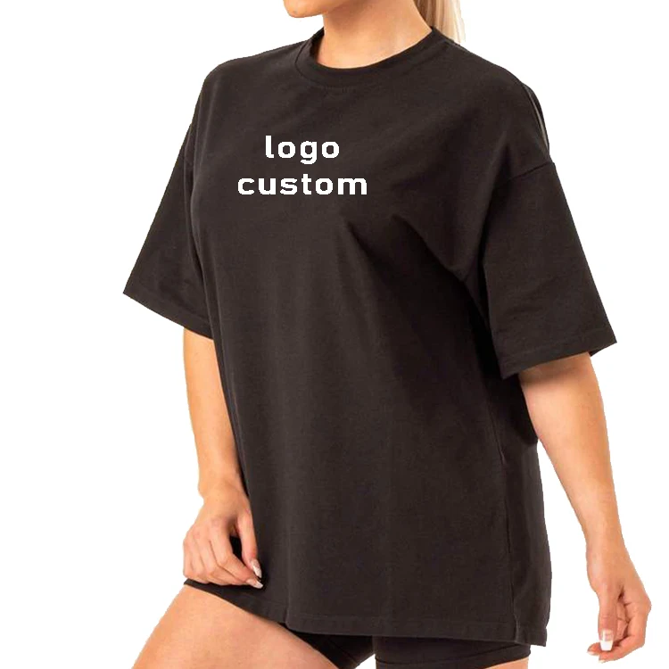 Fashion-Casual-Womens-T-Shirt-100-Cotton-Short-Sleeve-Womens-Top-Running-Tees