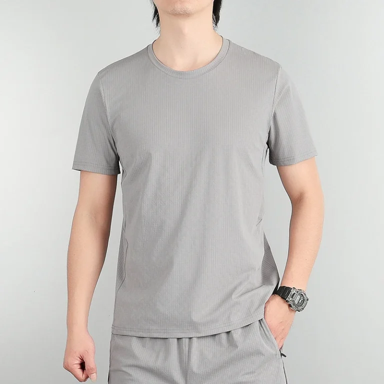 Fashion-Design-Branded-Mens-Summer-Lightweight-Breathable-Quick-Dry-Short-Sleeve-Striped-Athletic-Sports-T-Shirts-Custom-Logo