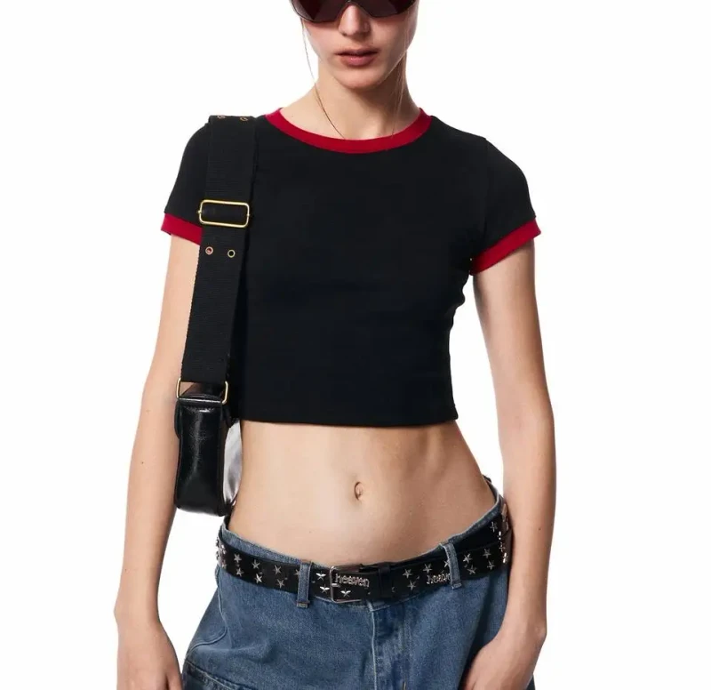Fashion-Womens-New-Plain-T-shirts-Street-Wear-Letter-Printed-Short-Sleeve-Crop-Tops-Casual-T-shirt-Top-for-Women