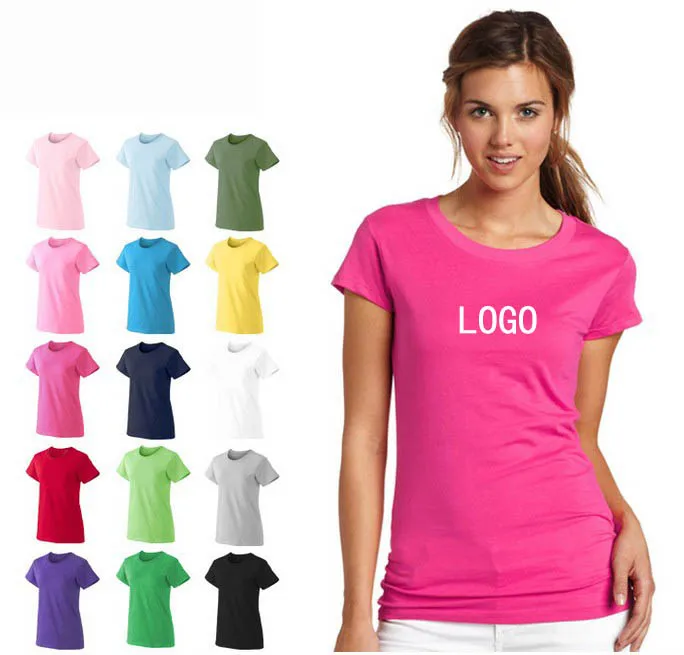 Fashionable-High-Quality-Women-T-Shirt-Casual-Short-Sleeve-Cotton-Breathable-Quick-Dry-Customizable-Women-T-Shirts