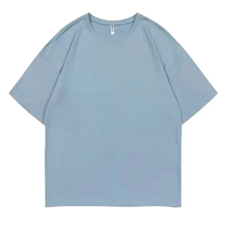 First-Class-Quality-100-Cotton-Custom-Logo-Mens-Printed-T-Shirt-with-Plain-Regular-Fit-220g-Knitted-Casual-Fabric