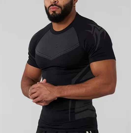 Fitness-Quick-Dry-Compression-T-shirt-for-Men-Slim-Fit-T-Shirt-Perfect-for-Jogging-Fitness-Running-Training