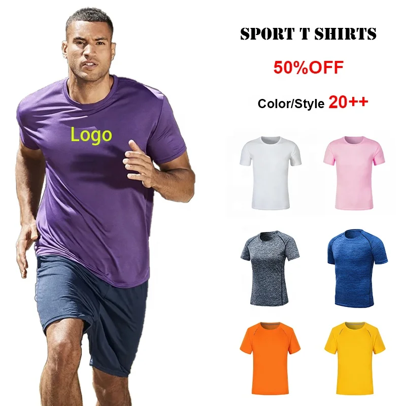 Free-Sample-Moisture-Wicking-Blank-Running-T-shirt-Plain-Quick-Dry-Workout-Sport-Mens-T-shirts-Custom-Spandex-Polyester-t-Shirt